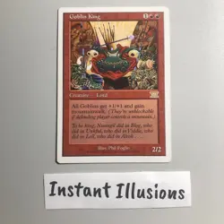 Goblin King - Sixth Edition Mtg Tcg Vintage #185 - Image 1