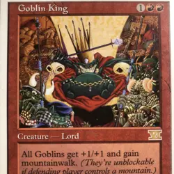 Goblin King - Sixth Edition Mtg Tcg Vintage #185 - Image 3