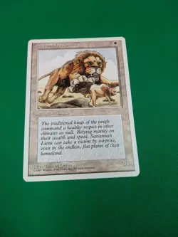 Savannah Lions MTG Core Set 4th Edition Regular - Image 1