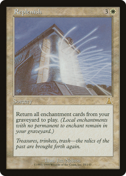 Replenish #15 (MP) Urza's Destiny UDS Magic MTG - Image 1