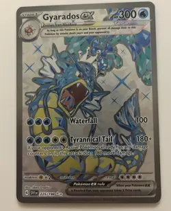 Pokemon TCG Gyarados ex Scarlet & Violet Base Set 225/198 Holo Ultra Rare - Image 1