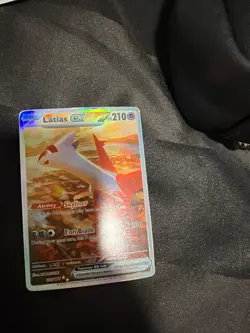 Pokemon 2024 Surging Sparks Latias EX Special Illustration Card 239/191 Sir NM - Image 1