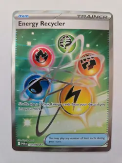 ENERGY RECYCLER 108/088 ULTRA RARE PERFECT ORDER POKEMON NM/M - Image 1