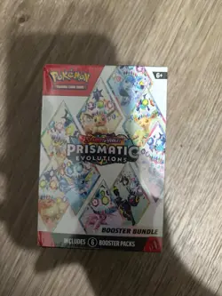 Pokemon x1 Prismatic Evolutions (SV8.5) Booster Bundle Box Factory Sealed! - Image 1