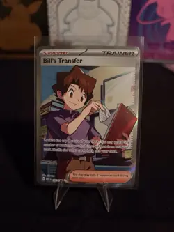 Pokemon TCG Bill's Transfer 194/165 Scarlet & Violet 151 Ultra Rare Holo Eng - Image 1