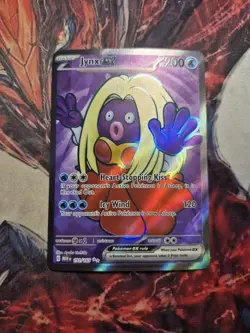 Pokemon Jynx ex 191/165 151 Scarlet & Violet Ultra Rare Full Art NM - Image 1