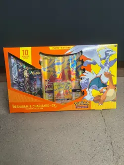 Pokemon TCG Reshiram and Charizard GX Premium Collection Box 820650809927 - Image 1