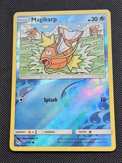 Magikarp Common Reverse Holo Hidden Fates 15/68 NM Pokemon TCG - Image 1