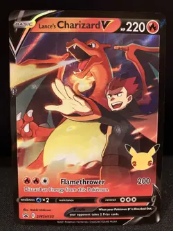 Pokemon Lance's Charizard V Promo Holofoil SWSH: Sword & Shield 2019 SWSH133 NM - Image 1