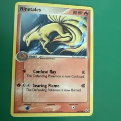 2005 Pokemon EX Emerald Ninetales 38/106 Uncommon Non-Holo Vintage Rare - Image 1