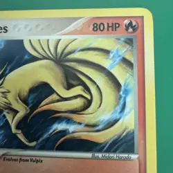 2005 Pokemon EX Emerald Ninetales 38/106 Uncommon Non-Holo Vintage Rare - Image 4