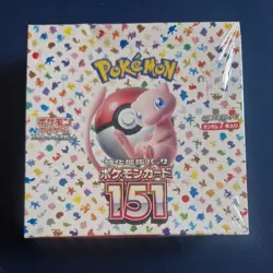 Pokemon TCG 151 Japanese Booster Box Factory Sealed New - Image 1