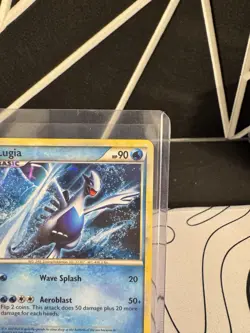 Pokemon TCG Lugia HGSS02 Black Star Promo Holo Rare LP - Image 3