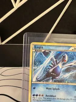 Pokemon TCG Lugia HGSS02 Black Star Promo Holo Rare LP - Image 4