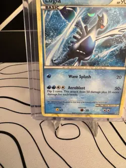 Pokemon TCG Lugia HGSS02 Black Star Promo Holo Rare LP - Image 5