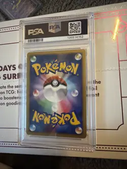 2007 Pokemon Japanese 10th Movie Commemoration Promo Mew Holo PSA 10💎🌟💎 - Image 2