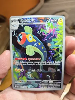 Pokemon TCG Eelektrik IR 114/086 SV Black Bolt English Nm - Image 1