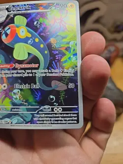 Pokemon TCG Eelektrik IR 114/086 SV Black Bolt English Nm - Image 3