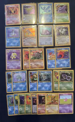 Pokemon WoTC Fossil Lot - Holos and 1st Editions - Image 1