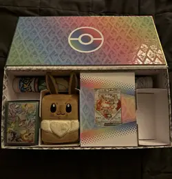 Pokemon Prismatic Evolutions Super Premium Collection Box + Promo (NO PACKS) - Image 1