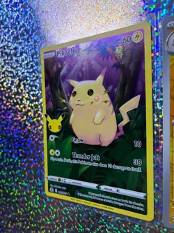 Pokemon TCG: Celebrations 005/025 Pikachu; Reverse Holo 064/193 Raichu - Image 5