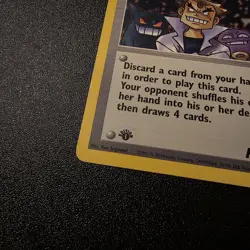 Pokemon TCG: Imposter Oak’s Revenge 1st Edition 76/82 Team Rocket 2000 - Image 4