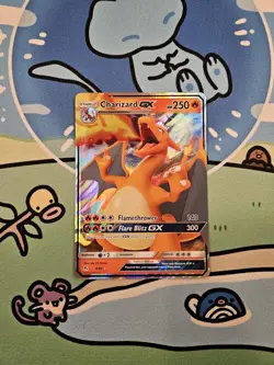 Pokemon TCG: Charizard GX Ultra Rare (9/68) Hidden Fates NM - Image 1