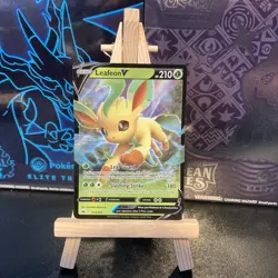 Pokemon TCG Leafeon V Crown Zenith 013/159 Holo Ultra Rare - Image 1