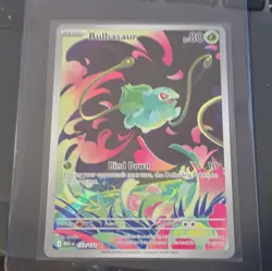 Bulbasaur 133/132 Illustration Rare Pokemon Mega Evolution - Image 1