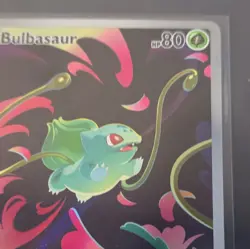 Bulbasaur 133/132 Illustration Rare Pokemon Mega Evolution - Image 2