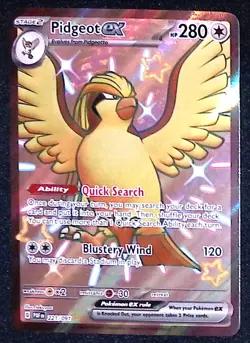 Pokemon Scarlet and Violet Paldean Fates Lot of 6 Shiny Rares! NM - Image 2