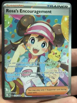 Rosa's Encouragement - 123/088 - Perfect Order - Special Illustration Rare -NM/M - Image 4