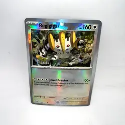 Regigigas (Master Ball Pattern) 086/131 Holo SV: Prismatic Evolutions Pokemon NM - Image 1
