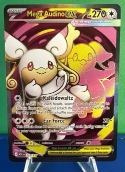 Pokemon TCG Mega Audino EX 253/217 - Ascended Heroes Ultra Rare- Near Mint - Image 1