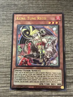 Yugioh! | Kewl Tune Reco (UR) | PHRE-EN033 | Ultra Rare 1st Edition Near Mint NM - Image 1