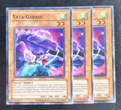 3x Yata-Garasu RP02-EN051 Retro Pack 2 (2020 Date Reprint) Unlimited LP Playset - Image 1