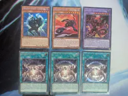YuGiOh! Destiny Hero DPE High Rarity Package 3 xFusion Destiny OP18-EN003 & More - Image 1