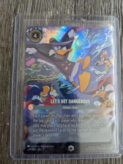 Disney Lorcana EN 11 Enchanted Let's Get Dangerous - Image 1