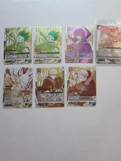 Union Arena English Top 4 Promo Lot Of 7 Jjk Nikke Bleach And More. - Image 1