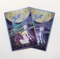 YuGiOh! blue eyes white dragon HOLO Character TCG Trading Card Sleeves 50Pcs - Image 2