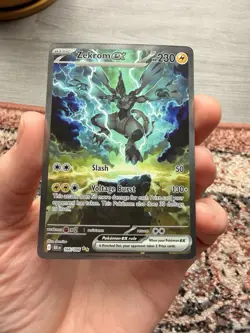 Pokemon TCG Zekrom EX Sir 166/086 Black Bolt English NM Condition - Image 1