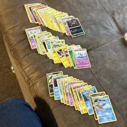 50 pokemon cards lot - Image 1