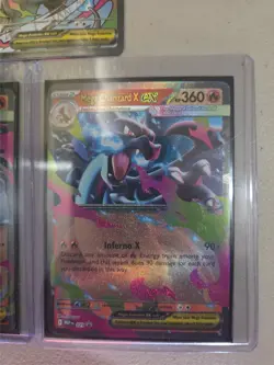 Pokemon Phantasma Flames Mega Charizard (x3) Pack! Sealed Promo Card! - Image 3