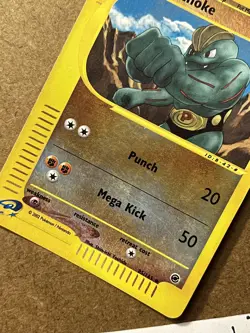 MACHOKE 85/165 Reverse Holo Expedition Base Set E Reader TCG Pokemon Card - Image 4