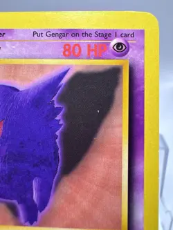Pokemon Gengar Base Set 6/102 Wizards of the Coast 1999 Vintage Card Non-Holo - Image 2