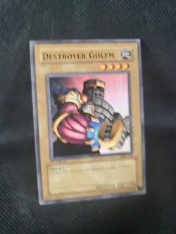 Yugioh Destroyer Golem SDK-028 Common 1st Edition VLP See Pics TCG CCG VTG - Image 2