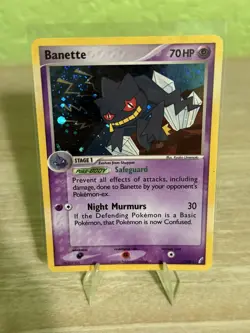 Banette 1/100 Crystal Guardians Holo Pokemon - LP - Image 1