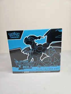 Pokemon TCG S&V Black Bolt Pokemon Center ETB Elite Trainer Box - Sealed - Image 1
