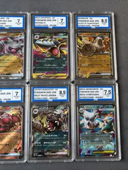 Pokemon Graded Bundle Lot Of Ten Slabs EX Lot AEY Grades 7-9 - Image 4