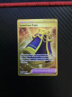 Luxurious Cape 265/182 Sv04: Paradox Rift Holo Hyper Rare Pokemon TCG NM - Image 1